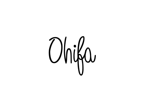 Once you've used our free online signature maker to create your best signature Angelique-Rose-font-FFP style, it's time to enjoy all of the benefits that Ohifa name signing documents. Ohifa signature style 5 images and pictures png