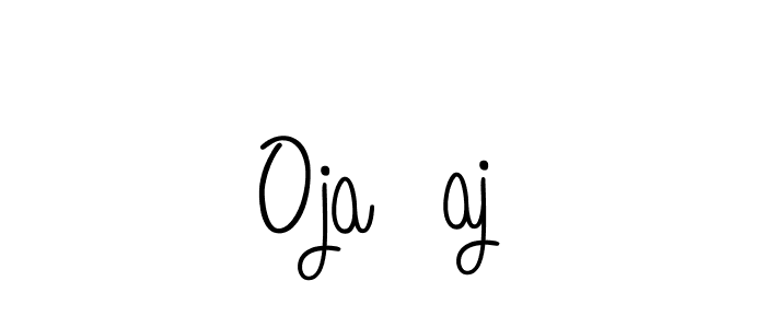 Once you've used our free online signature maker to create your best signature Angelique-Rose-font-FFP style, it's time to enjoy all of the benefits that Ojačaj name signing documents. Ojačaj signature style 5 images and pictures png