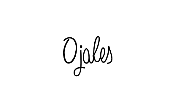 Also we have Ojales name is the best signature style. Create professional handwritten signature collection using Angelique-Rose-font-FFP autograph style. Ojales signature style 5 images and pictures png