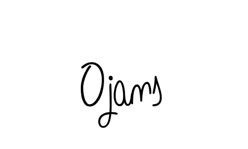 The best way (Angelique-Rose-font-FFP) to make a short signature is to pick only two or three words in your name. The name Ojans include a total of six letters. For converting this name. Ojans signature style 5 images and pictures png