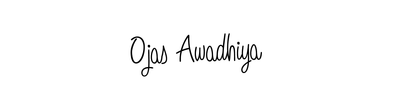 Once you've used our free online signature maker to create your best signature Angelique-Rose-font-FFP style, it's time to enjoy all of the benefits that Ojas Awadhiya name signing documents. Ojas Awadhiya signature style 5 images and pictures png