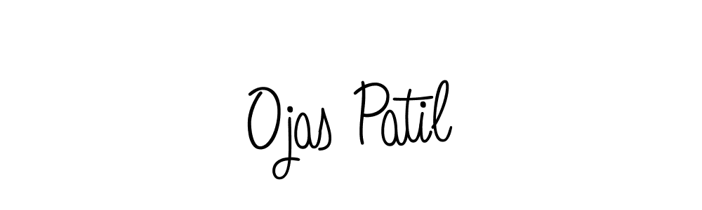The best way (Angelique-Rose-font-FFP) to make a short signature is to pick only two or three words in your name. The name Ojas Patil include a total of six letters. For converting this name. Ojas Patil signature style 5 images and pictures png