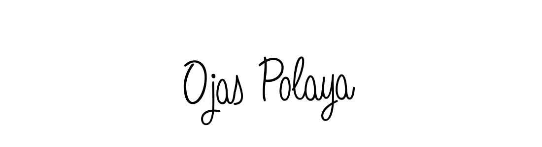 if you are searching for the best signature style for your name Ojas Polaya. so please give up your signature search. here we have designed multiple signature styles  using Angelique-Rose-font-FFP. Ojas Polaya signature style 5 images and pictures png