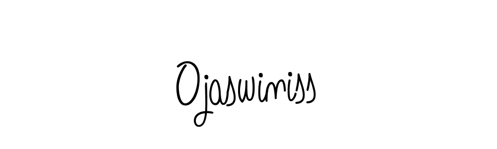 It looks lik you need a new signature style for name Ojaswiniss. Design unique handwritten (Angelique-Rose-font-FFP) signature with our free signature maker in just a few clicks. Ojaswiniss signature style 5 images and pictures png