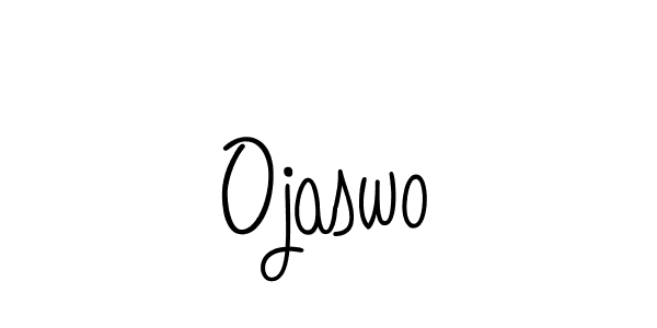 How to make Ojaswo signature? Angelique-Rose-font-FFP is a professional autograph style. Create handwritten signature for Ojaswo name. Ojaswo signature style 5 images and pictures png