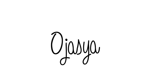 How to make Ojasya signature? Angelique-Rose-font-FFP is a professional autograph style. Create handwritten signature for Ojasya name. Ojasya signature style 5 images and pictures png