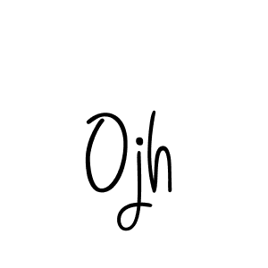 if you are searching for the best signature style for your name Ojh. so please give up your signature search. here we have designed multiple signature styles  using Angelique-Rose-font-FFP. Ojh signature style 5 images and pictures png