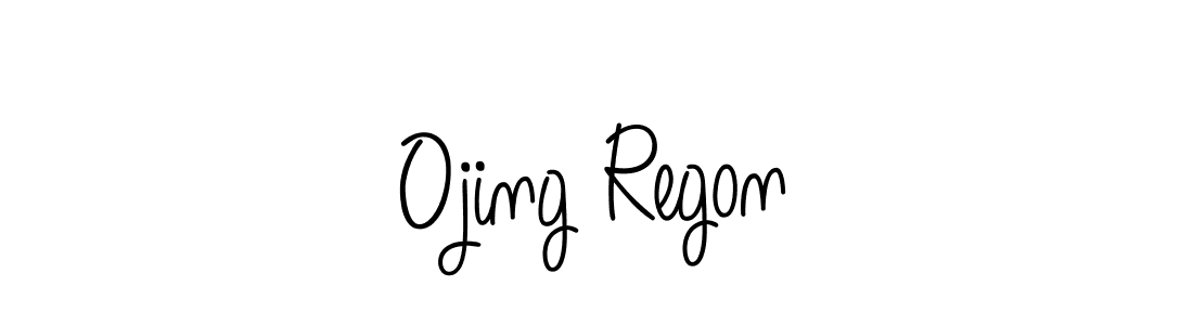 Here are the top 10 professional signature styles for the name Ojing Regon. These are the best autograph styles you can use for your name. Ojing Regon signature style 5 images and pictures png