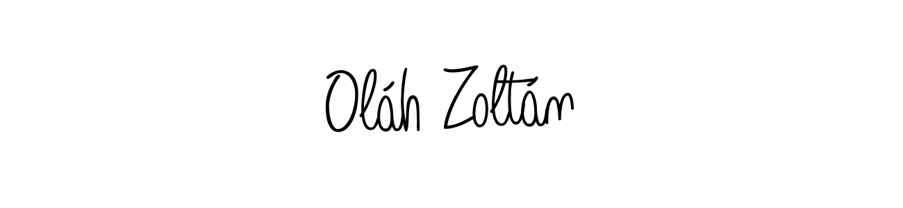 Use a signature maker to create a handwritten signature online. With this signature software, you can design (Angelique-Rose-font-FFP) your own signature for name Oláh Zoltán. Oláh Zoltán signature style 5 images and pictures png