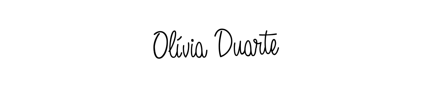 Design your own signature with our free online signature maker. With this signature software, you can create a handwritten (Angelique-Rose-font-FFP) signature for name Olívia Duarte. Olívia Duarte signature style 5 images and pictures png