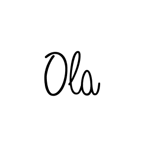 See photos of Ola official signature by Spectra . Check more albums & portfolios. Read reviews & check more about Angelique-Rose-font-FFP font. Ola signature style 5 images and pictures png