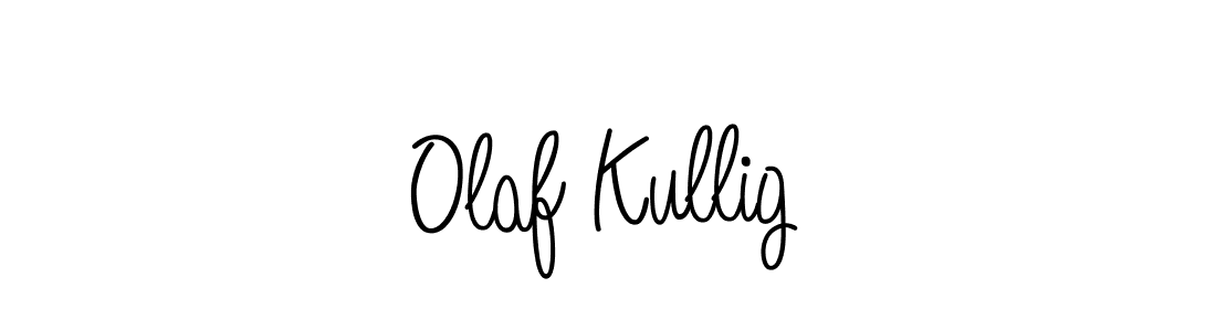 Design your own signature with our free online signature maker. With this signature software, you can create a handwritten (Angelique-Rose-font-FFP) signature for name Olaf Kullig. Olaf Kullig signature style 5 images and pictures png