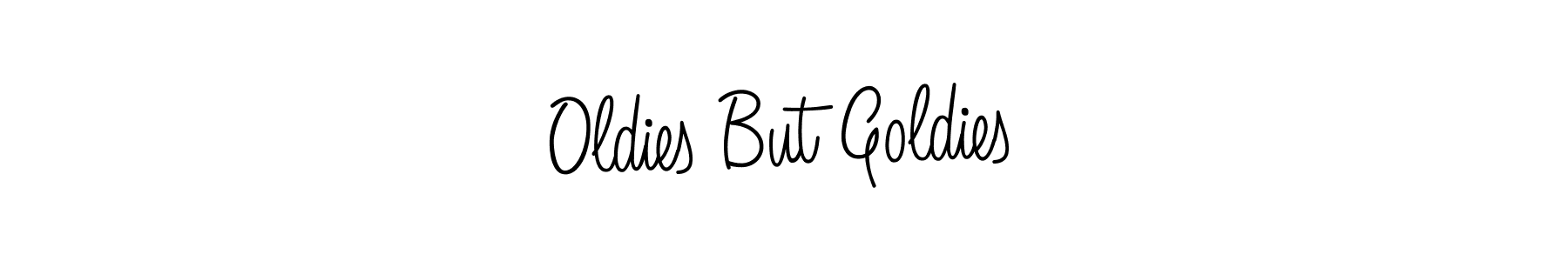 How to Draw Oldies But Goldies signature style? Angelique-Rose-font-FFP is a latest design signature styles for name Oldies But Goldies. Oldies But Goldies signature style 5 images and pictures png