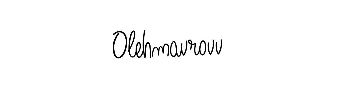 Design your own signature with our free online signature maker. With this signature software, you can create a handwritten (Angelique-Rose-font-FFP) signature for name Olehmavrovv. Olehmavrovv signature style 5 images and pictures png