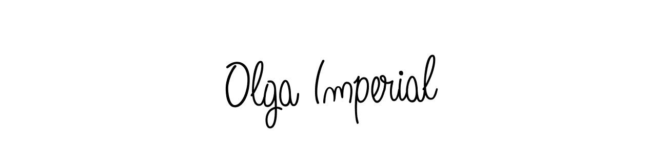 Make a beautiful signature design for name Olga Imperial. Use this online signature maker to create a handwritten signature for free. Olga Imperial signature style 5 images and pictures png