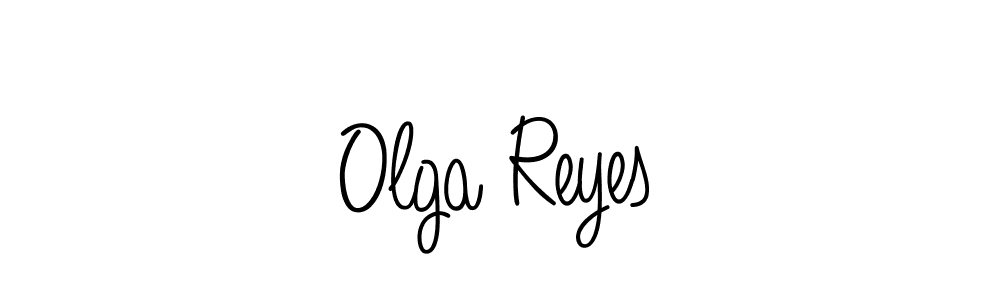 Check out images of Autograph of Olga Reyes name. Actor Olga Reyes Signature Style. Angelique-Rose-font-FFP is a professional sign style online. Olga Reyes signature style 5 images and pictures png
