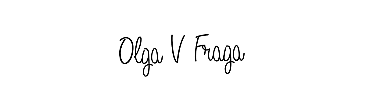 You can use this online signature creator to create a handwritten signature for the name Olga V Fraga. This is the best online autograph maker. Olga V Fraga signature style 5 images and pictures png