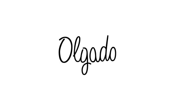 Create a beautiful signature design for name Olgado. With this signature (Angelique-Rose-font-FFP) fonts, you can make a handwritten signature for free. Olgado signature style 5 images and pictures png