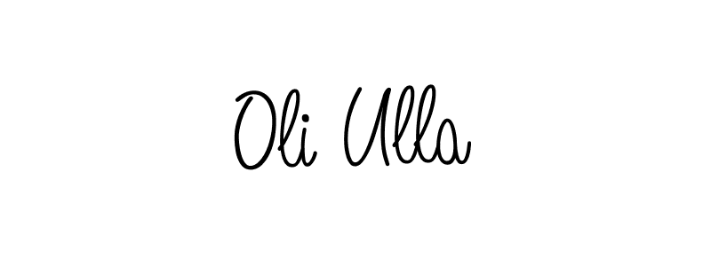 You can use this online signature creator to create a handwritten signature for the name Oli Ulla. This is the best online autograph maker. Oli Ulla signature style 5 images and pictures png