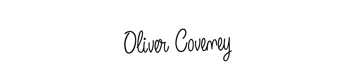 The best way (Angelique-Rose-font-FFP) to make a short signature is to pick only two or three words in your name. The name Oliver Coveney include a total of six letters. For converting this name. Oliver Coveney signature style 5 images and pictures png