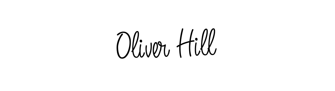 The best way (Angelique-Rose-font-FFP) to make a short signature is to pick only two or three words in your name. The name Oliver Hill include a total of six letters. For converting this name. Oliver Hill signature style 5 images and pictures png