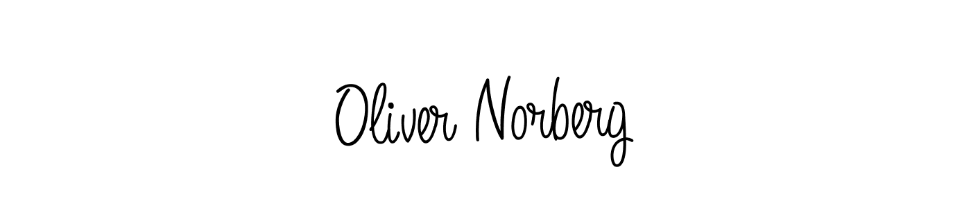 You should practise on your own different ways (Angelique-Rose-font-FFP) to write your name (Oliver Norberg) in signature. don't let someone else do it for you. Oliver Norberg signature style 5 images and pictures png