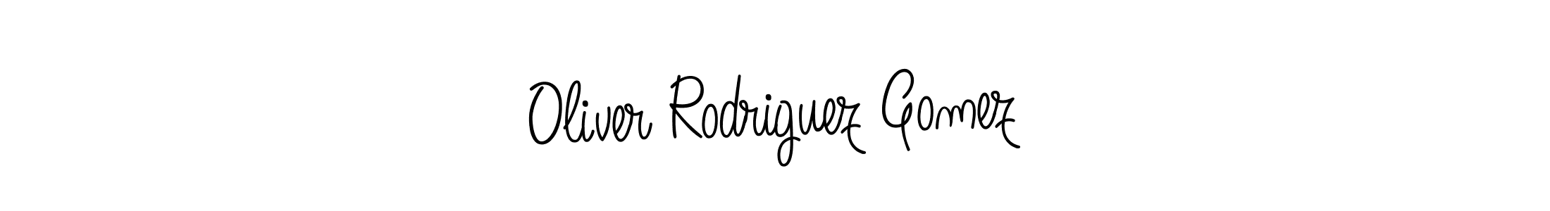 How to Draw Oliver Rodriguez Gomez signature style? Angelique-Rose-font-FFP is a latest design signature styles for name Oliver Rodriguez Gomez. Oliver Rodriguez Gomez signature style 5 images and pictures png
