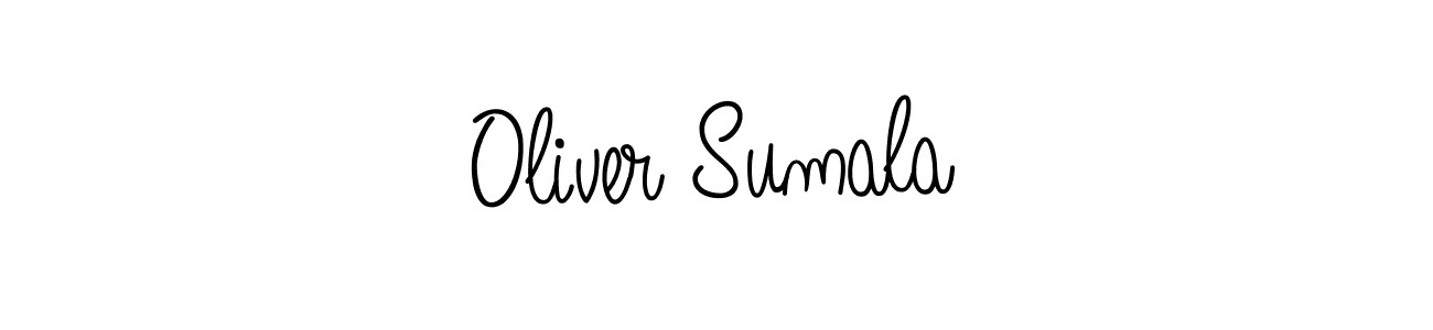 How to Draw Oliver Sumala signature style? Angelique-Rose-font-FFP is a latest design signature styles for name Oliver Sumala. Oliver Sumala signature style 5 images and pictures png