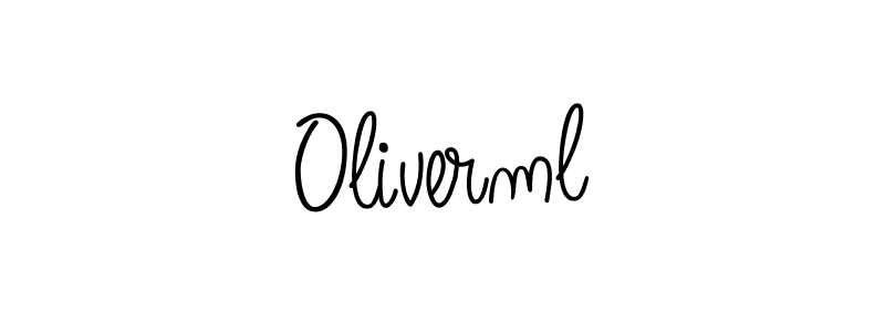 Design your own signature with our free online signature maker. With this signature software, you can create a handwritten (Angelique-Rose-font-FFP) signature for name Oliverml. Oliverml signature style 5 images and pictures png