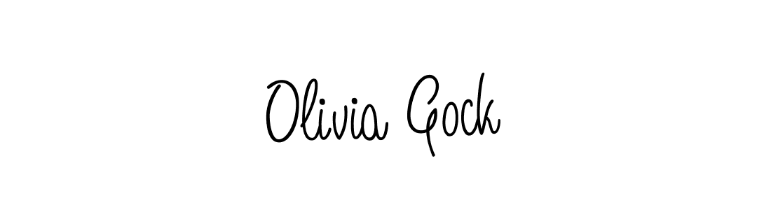 Best and Professional Signature Style for Olivia Gock. Angelique-Rose-font-FFP Best Signature Style Collection. Olivia Gock signature style 5 images and pictures png