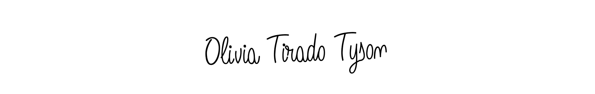 if you are searching for the best signature style for your name Olivia Tirado Tyson. so please give up your signature search. here we have designed multiple signature styles  using Angelique-Rose-font-FFP. Olivia Tirado Tyson signature style 5 images and pictures png