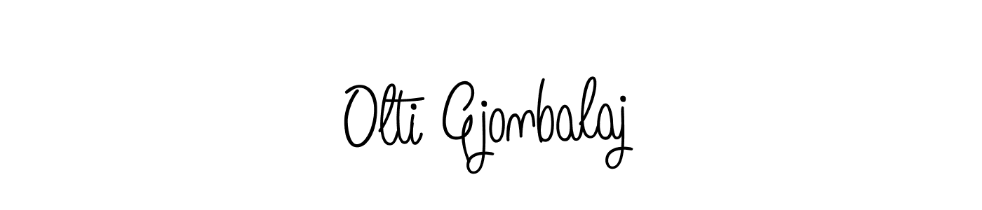 How to make Olti Gjonbalaj signature? Angelique-Rose-font-FFP is a professional autograph style. Create handwritten signature for Olti Gjonbalaj name. Olti Gjonbalaj signature style 5 images and pictures png