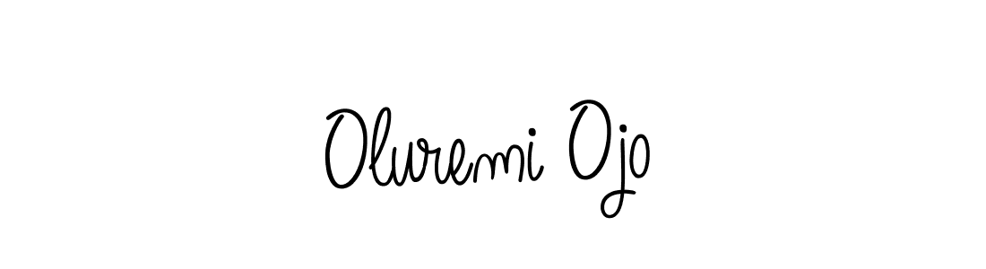 How to make Oluremi Ojo signature? Angelique-Rose-font-FFP is a professional autograph style. Create handwritten signature for Oluremi Ojo name. Oluremi Ojo signature style 5 images and pictures png