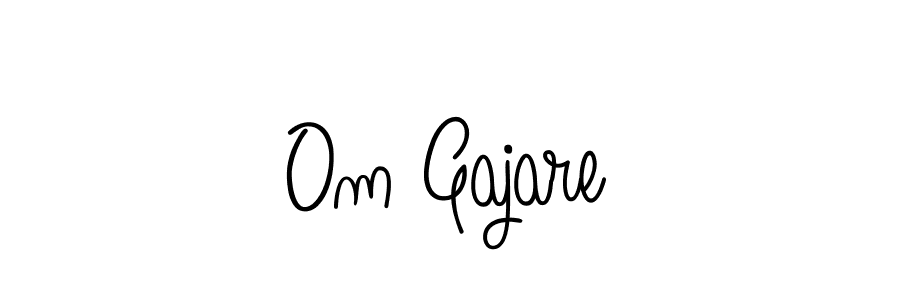 How to make Om Gajare signature? Angelique-Rose-font-FFP is a professional autograph style. Create handwritten signature for Om Gajare name. Om Gajare signature style 5 images and pictures png