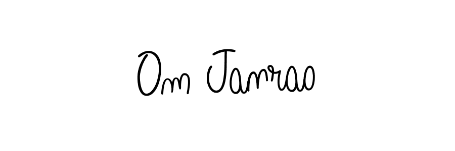 How to Draw Om Janrao signature style? Angelique-Rose-font-FFP is a latest design signature styles for name Om Janrao. Om Janrao signature style 5 images and pictures png