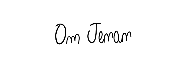 It looks lik you need a new signature style for name Om Jenan. Design unique handwritten (Angelique-Rose-font-FFP) signature with our free signature maker in just a few clicks. Om Jenan signature style 5 images and pictures png