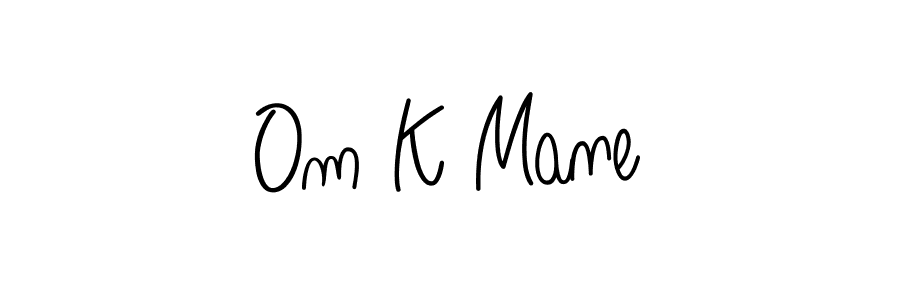 Once you've used our free online signature maker to create your best signature Angelique-Rose-font-FFP style, it's time to enjoy all of the benefits that Om K Mane name signing documents. Om K Mane signature style 5 images and pictures png