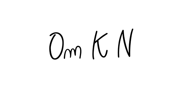 Also You can easily find your signature by using the search form. We will create Om K N name handwritten signature images for you free of cost using Angelique-Rose-font-FFP sign style. Om K N signature style 5 images and pictures png