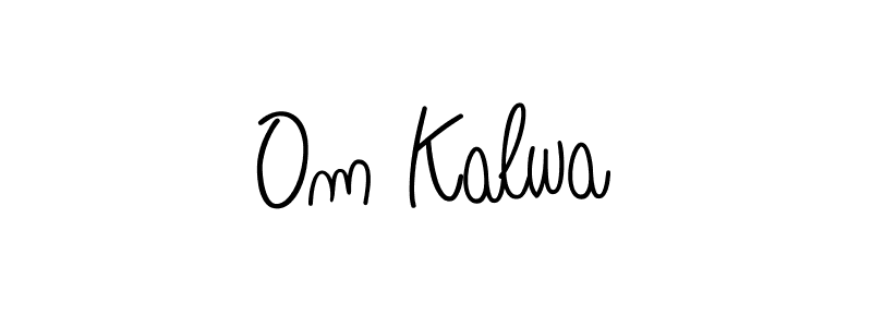 It looks lik you need a new signature style for name Om Kalwa. Design unique handwritten (Angelique-Rose-font-FFP) signature with our free signature maker in just a few clicks. Om Kalwa signature style 5 images and pictures png