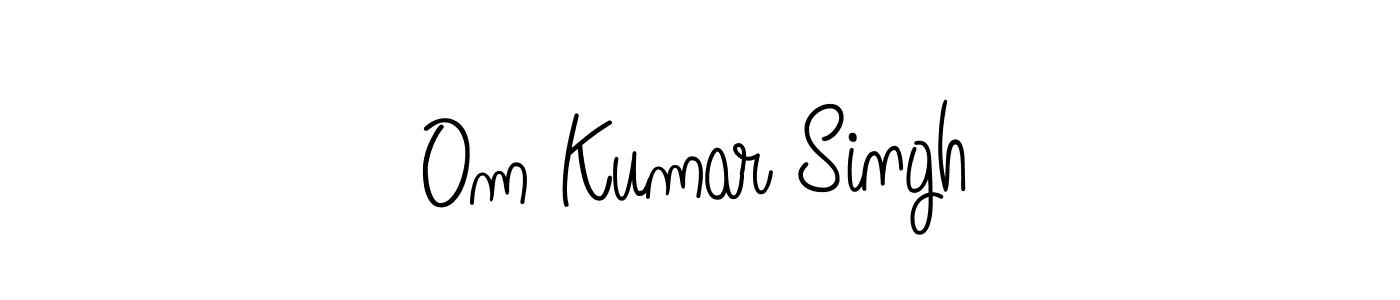 Make a short Om Kumar Singh signature style. Manage your documents anywhere anytime using Angelique-Rose-font-FFP. Create and add eSignatures, submit forms, share and send files easily. Om Kumar Singh signature style 5 images and pictures png