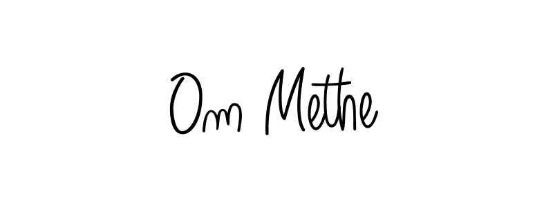 Here are the top 10 professional signature styles for the name Om Methe. These are the best autograph styles you can use for your name. Om Methe signature style 5 images and pictures png