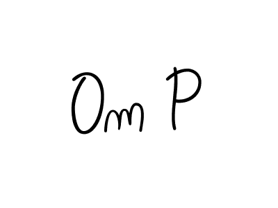 if you are searching for the best signature style for your name Om P. so please give up your signature search. here we have designed multiple signature styles  using Angelique-Rose-font-FFP. Om P signature style 5 images and pictures png