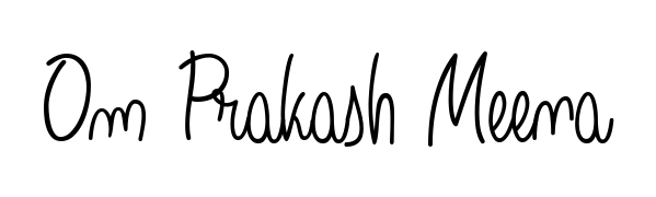 Get inspired by this graceful Angelique-Rose-font-FFP signature style for name Om Prakash Meena. Smooth loops and balanced proportions for everyday use. Om Prakash Meena signature style 5 images and pictures png