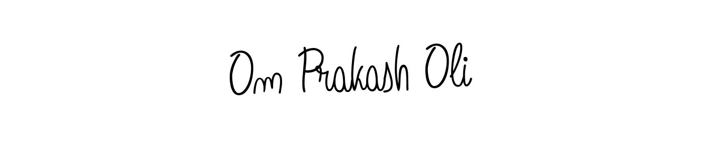 It looks lik you need a new signature style for name Om Prakash Oli. Design unique handwritten (Angelique-Rose-font-FFP) signature with our free signature maker in just a few clicks. Om Prakash Oli signature style 5 images and pictures png
