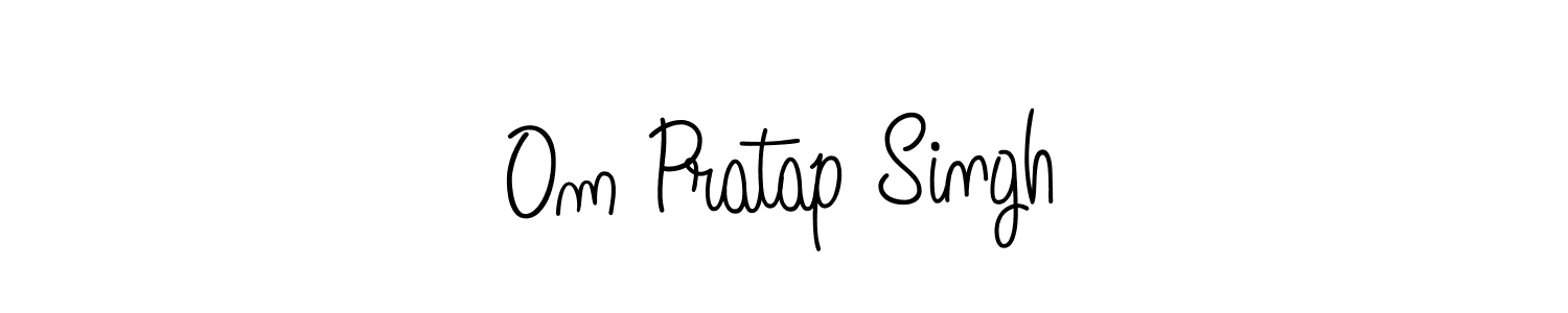 You should practise on your own different ways (Angelique-Rose-font-FFP) to write your name (Om Pratap Singh) in signature. don't let someone else do it for you. Om Pratap Singh signature style 5 images and pictures png