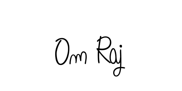 How to Draw Om Raj signature style? Angelique-Rose-font-FFP is a latest design signature styles for name Om Raj. Om Raj signature style 5 images and pictures png