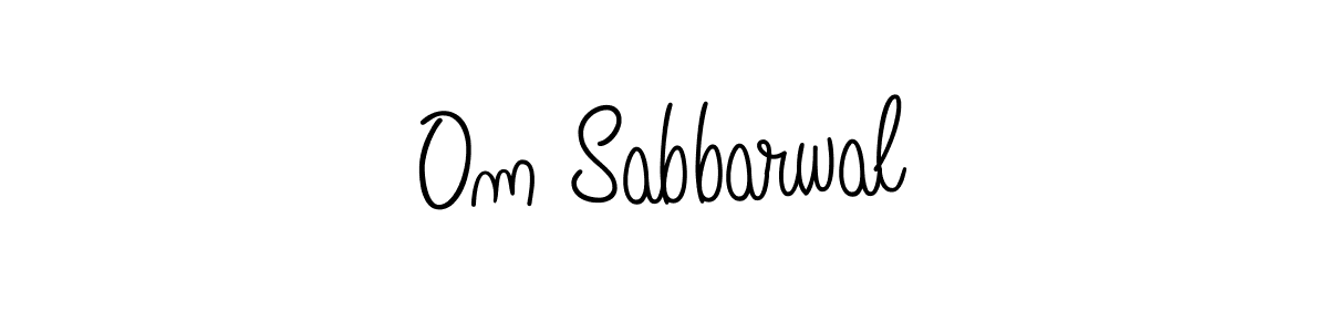 Check out images of Autograph of Om Sabbarwal name. Actor Om Sabbarwal Signature Style. Angelique-Rose-font-FFP is a professional sign style online. Om Sabbarwal signature style 5 images and pictures png
