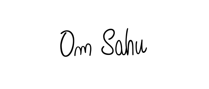 How to make Om Sahu signature? Angelique-Rose-font-FFP is a professional autograph style. Create handwritten signature for Om Sahu name. Om Sahu signature style 5 images and pictures png