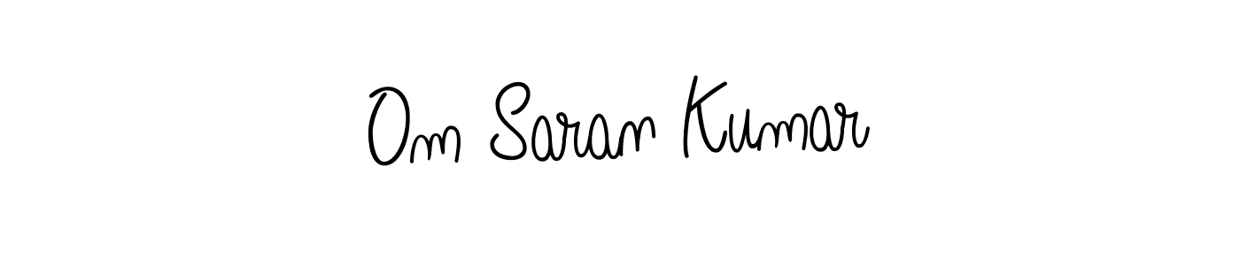 Similarly Angelique-Rose-font-FFP is the best handwritten signature design. Signature creator online .You can use it as an online autograph creator for name Om Saran Kumar. Om Saran Kumar signature style 5 images and pictures png