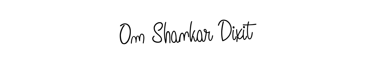 Om Shankar Dixit stylish signature style. Best Handwritten Sign (Angelique-Rose-font-FFP) for my name. Handwritten Signature Collection Ideas for my name Om Shankar Dixit. Om Shankar Dixit signature style 5 images and pictures png